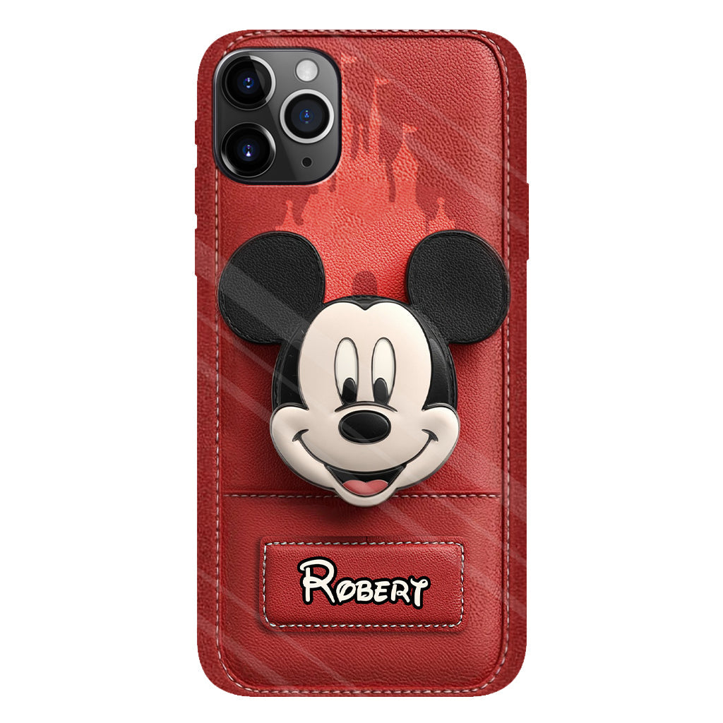Dream Magic Custom Name - Personalized Full Print Mouse Phone Case & Phone Grip