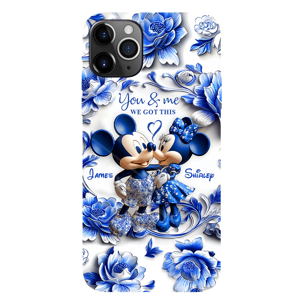 I Love You - Personalized Mouse Full Print Phone Case