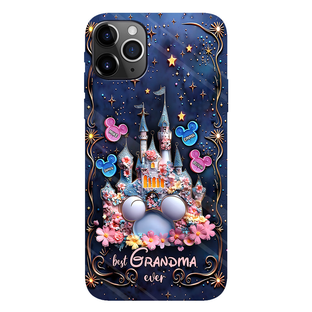 Best Grandma / Mom Ever - Personalized Mouse Full Print Phone Case