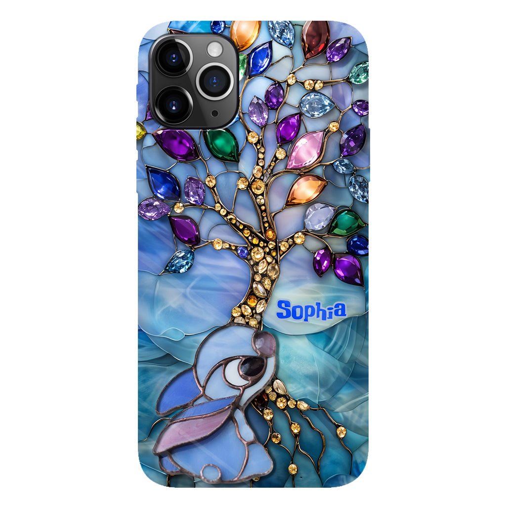 Ohana Blue - Personalized Ohana Full Print Phone Case