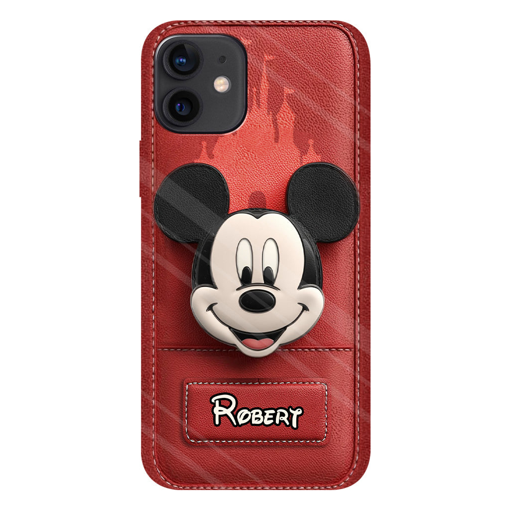 Dream Magic Custom Name - Personalized Full Print Mouse Phone Case & Phone Grip