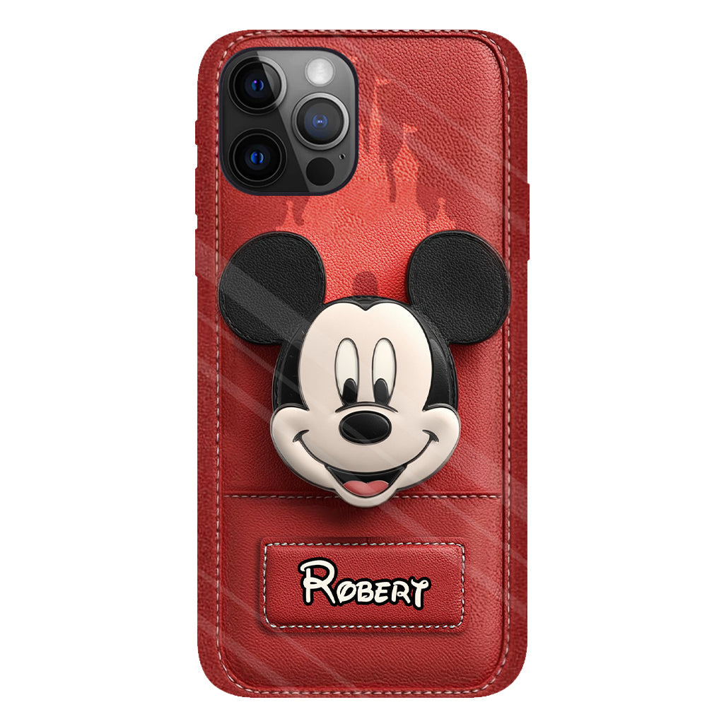 Dream Magic Custom Name - Personalized Full Print Mouse Phone Case & Phone Grip