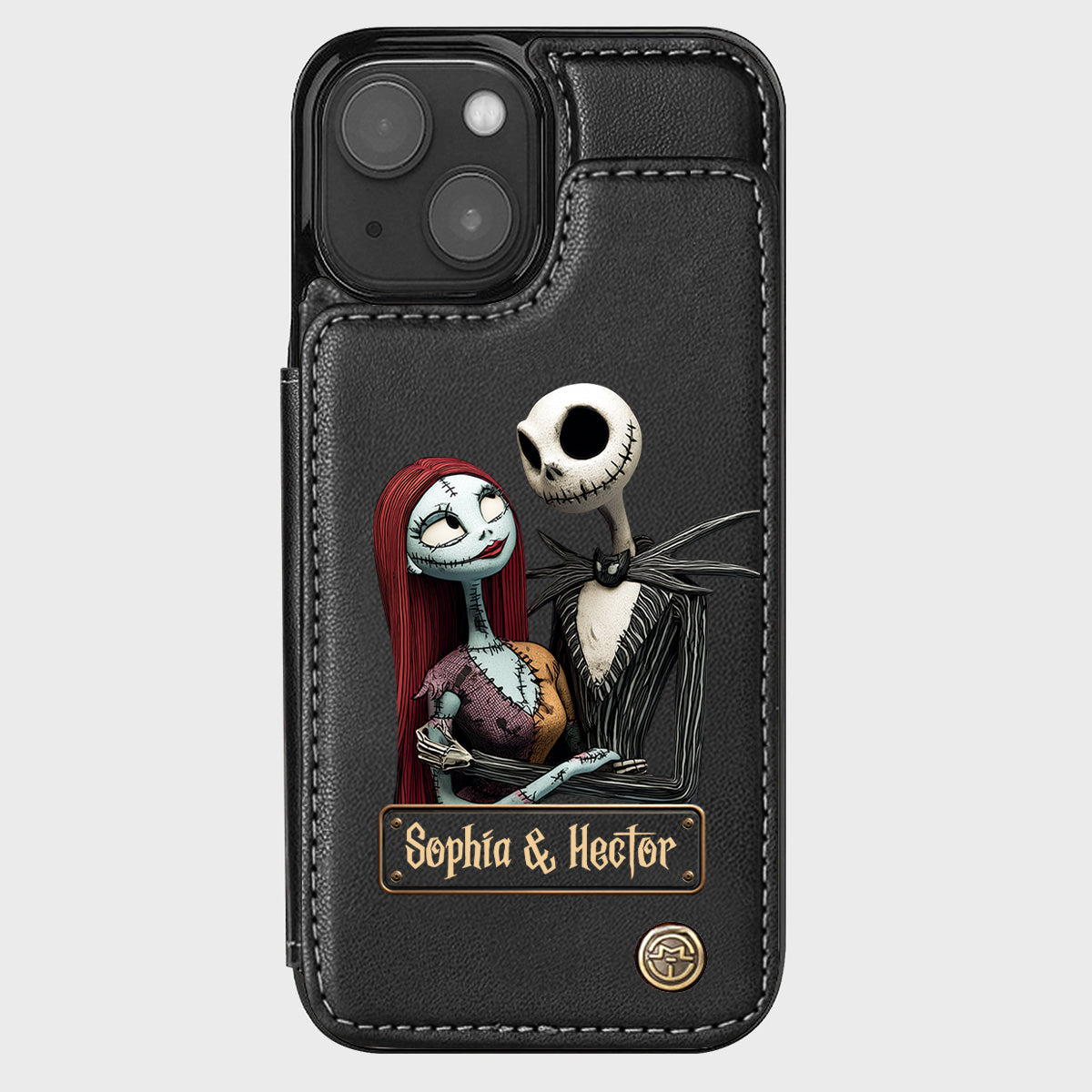 Nightmare Couple - Personalized Nightmare Wallet Phone Case
