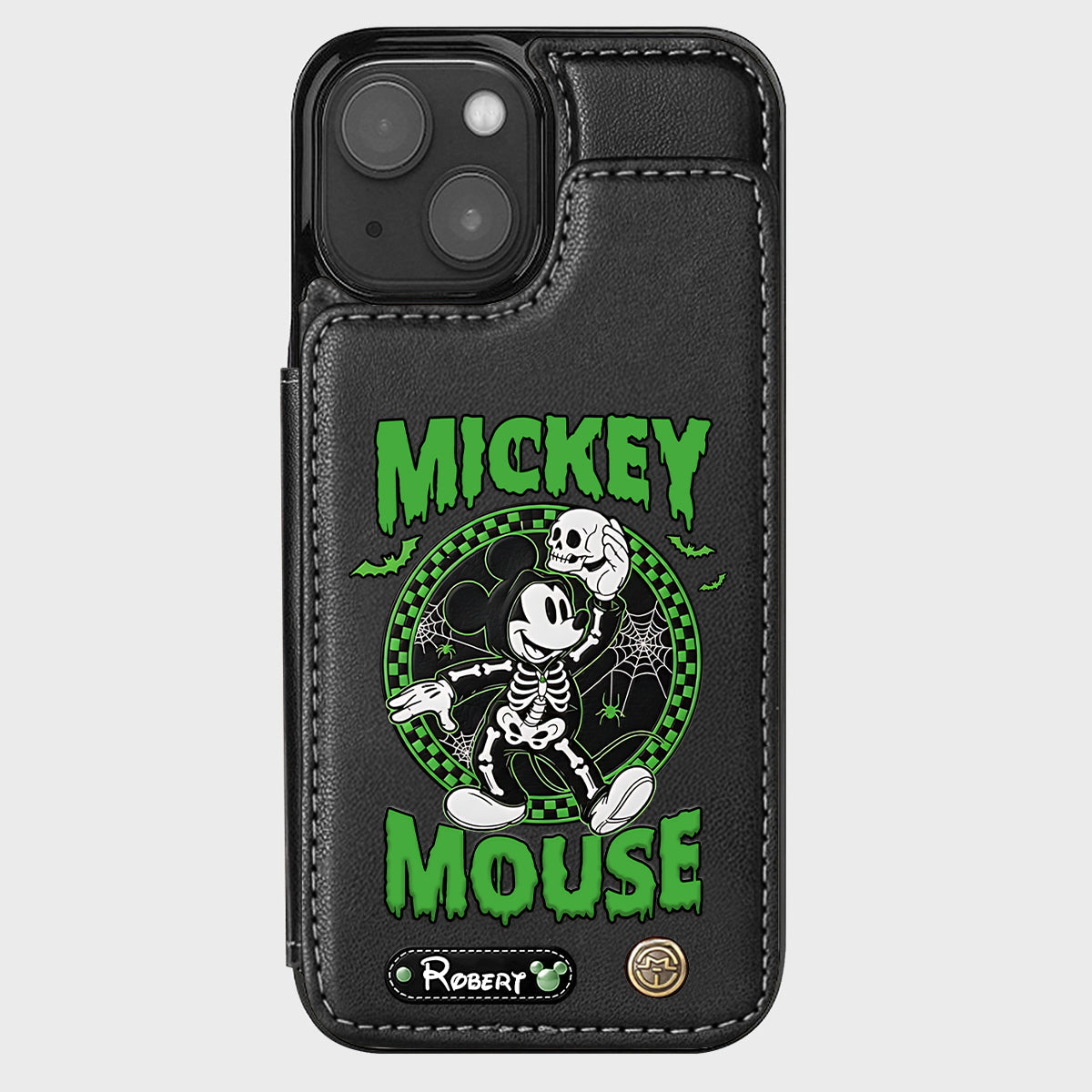 No So Scary Party - Personalized Mouse Wallet Phone Case