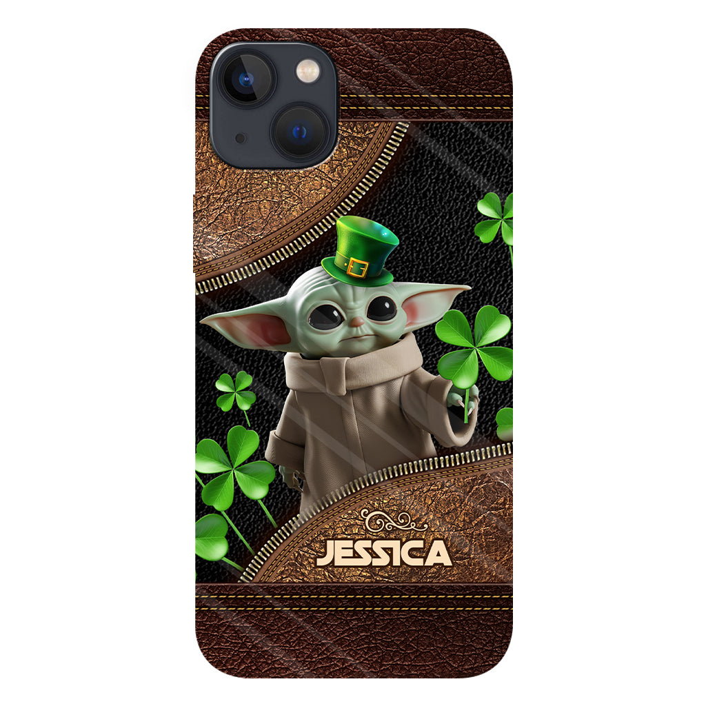 Lucky Shamrock - Personalized The Force Full Print Phone Case