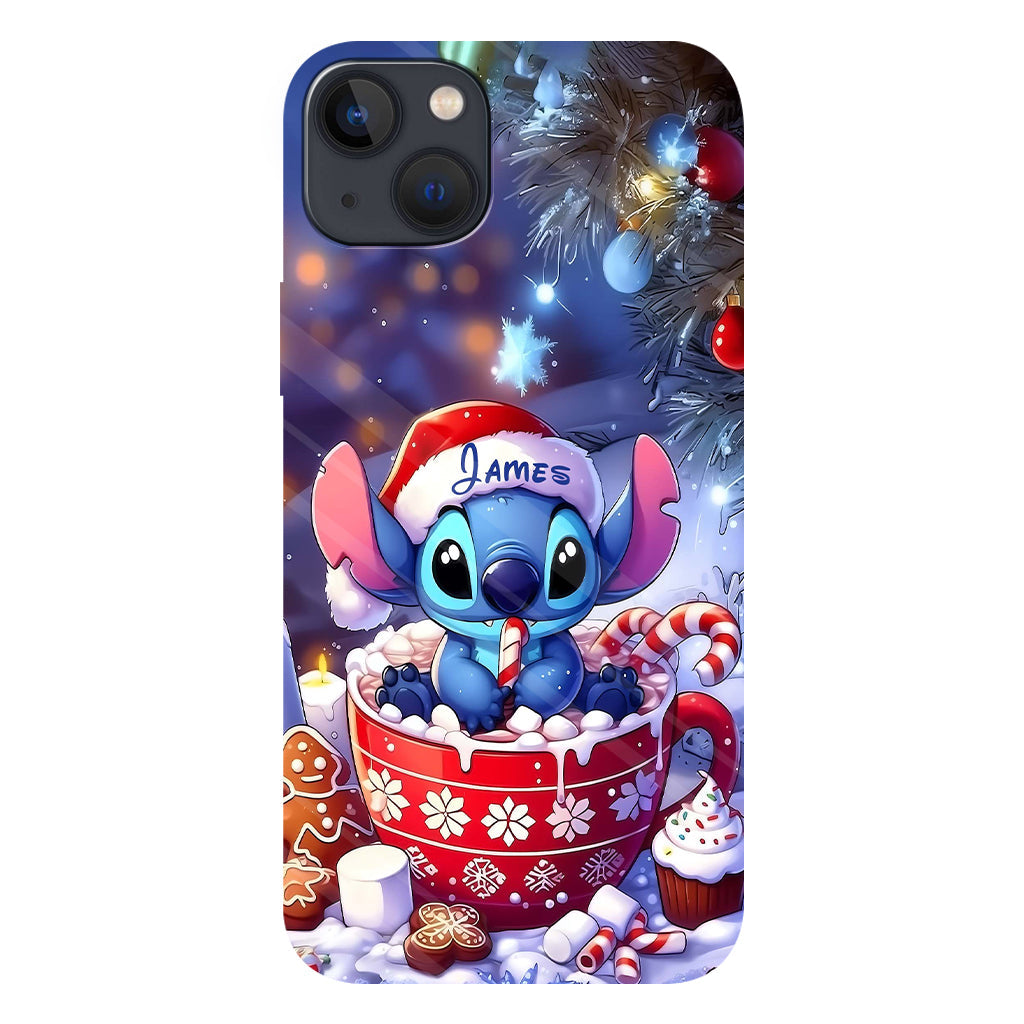 Blue Christmas - Personalized Ohana Full Print Phone Case