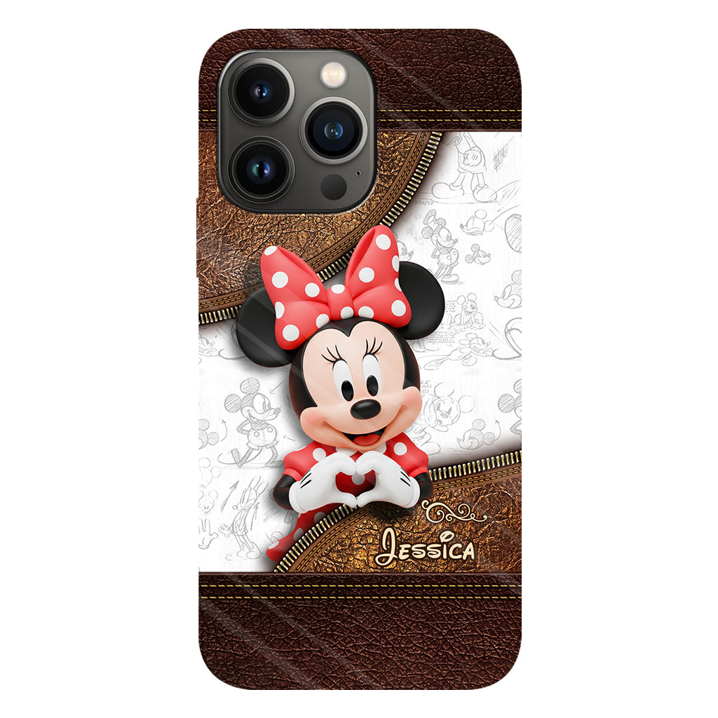 Magical Mouse Ears - Personalized Mouse Full Print Phone Case