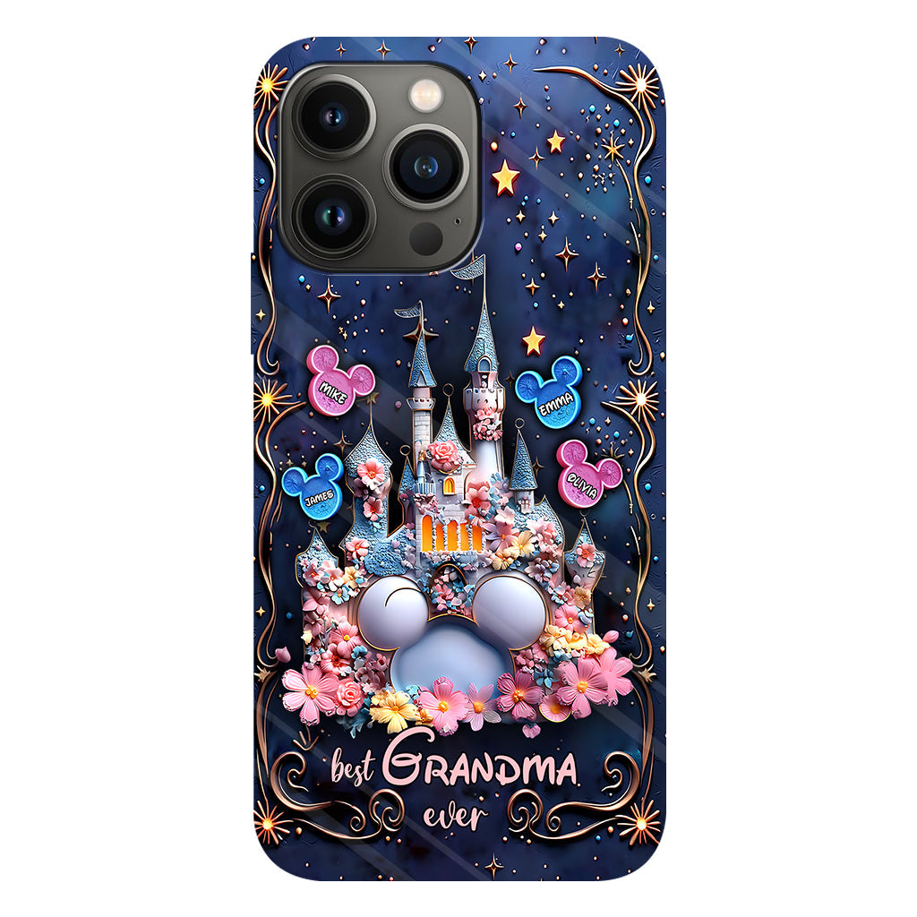 Best Grandma / Mom Ever - Personalized Mouse Full Print Phone Case