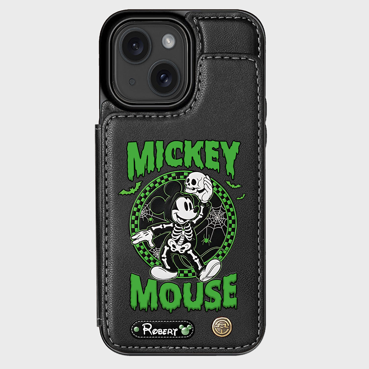 No So Scary Party - Personalized Mouse Wallet Phone Case