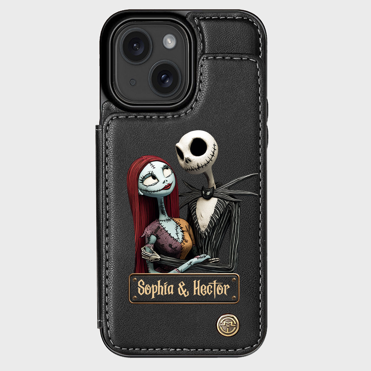 Nightmare Couple - Personalized Nightmare Wallet Phone Case