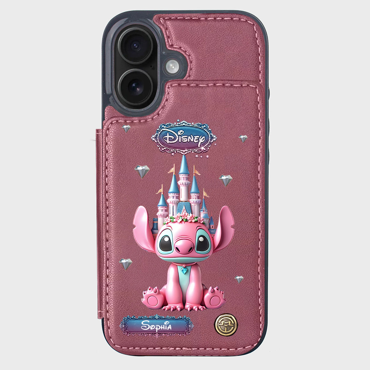 Blue Ohana - Personalized Ohana Wallet Phone Case