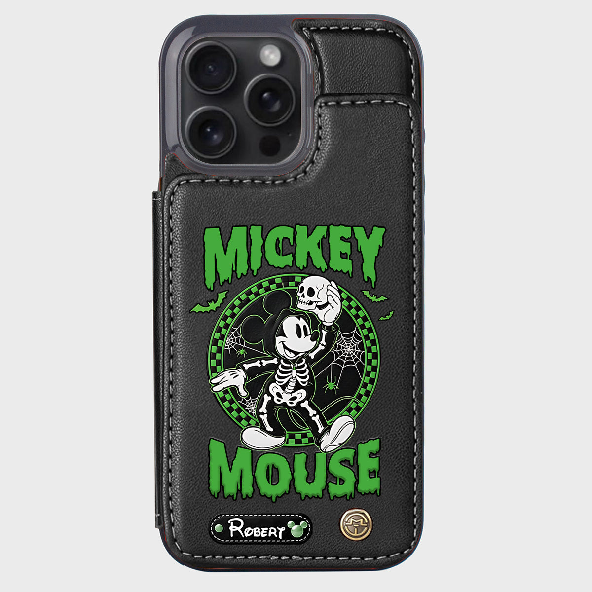No So Scary Party - Personalized Mouse Wallet Phone Case
