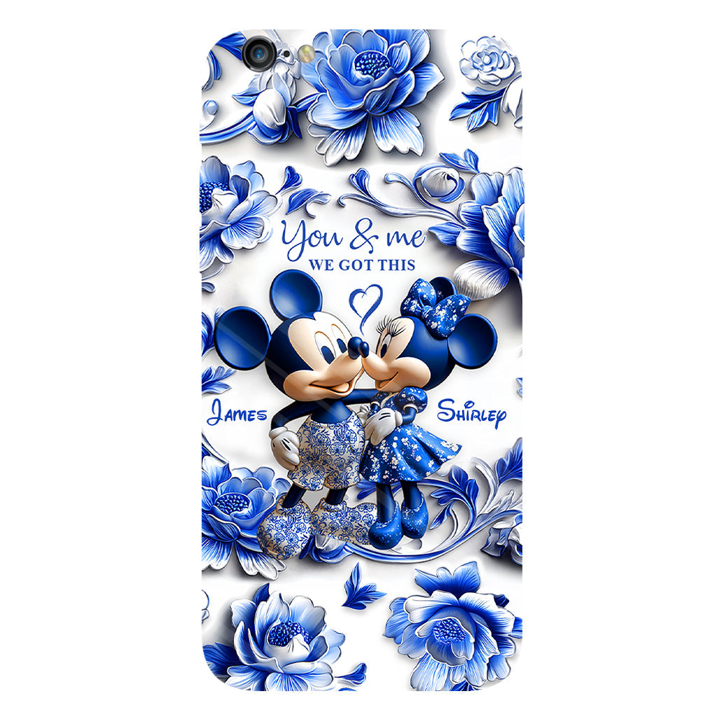 I Love You - Personalized Mouse Full Print Phone Case