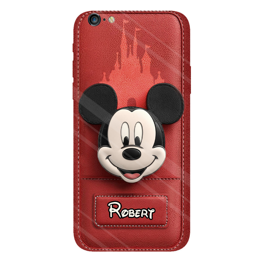 Dream Magic Custom Name - Personalized Full Print Mouse Phone Case & Phone Grip