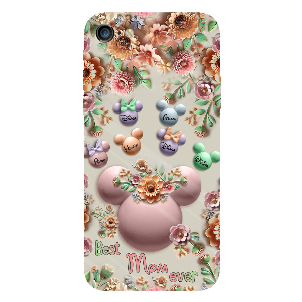 Best Mom / Grandma Ever - Personalized Mouse Full Print Phone Case