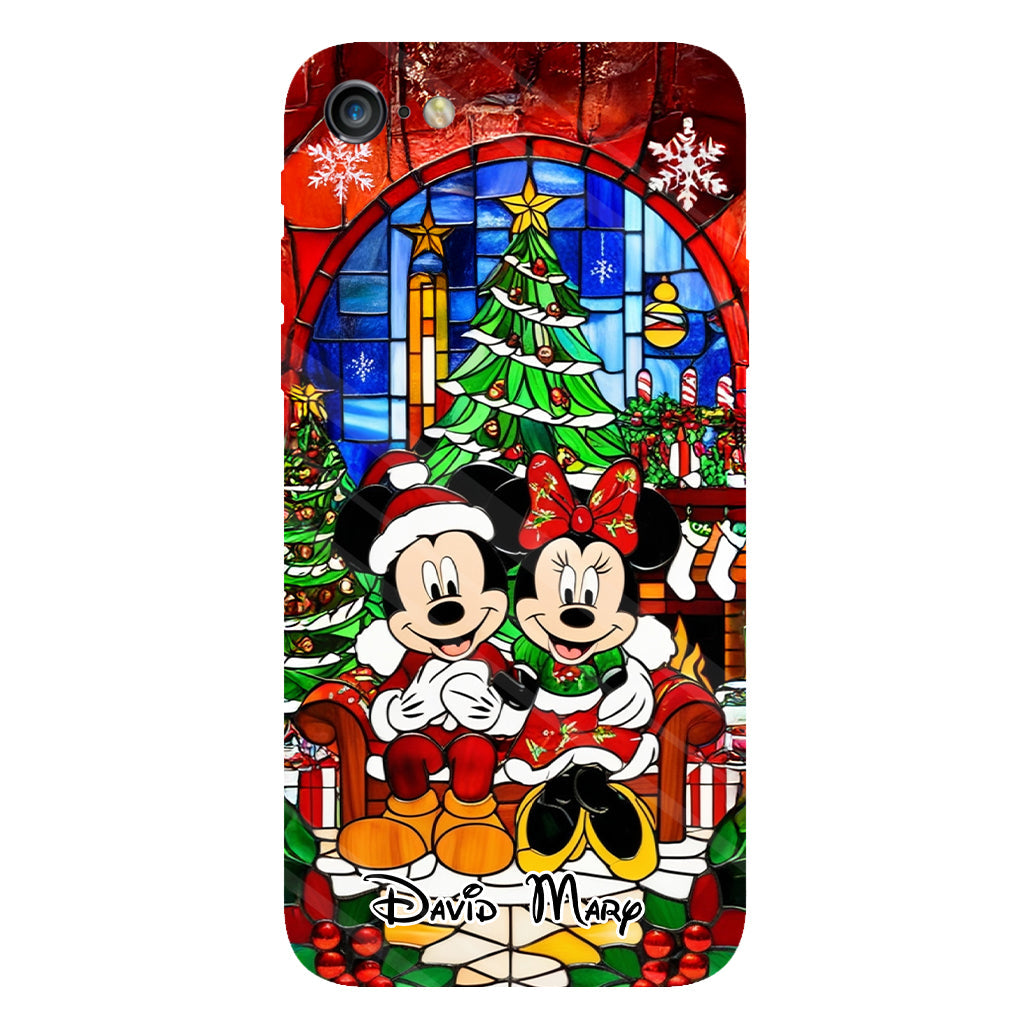 Very Merry Christmas - Personalized Mouse Full Print Phone Case