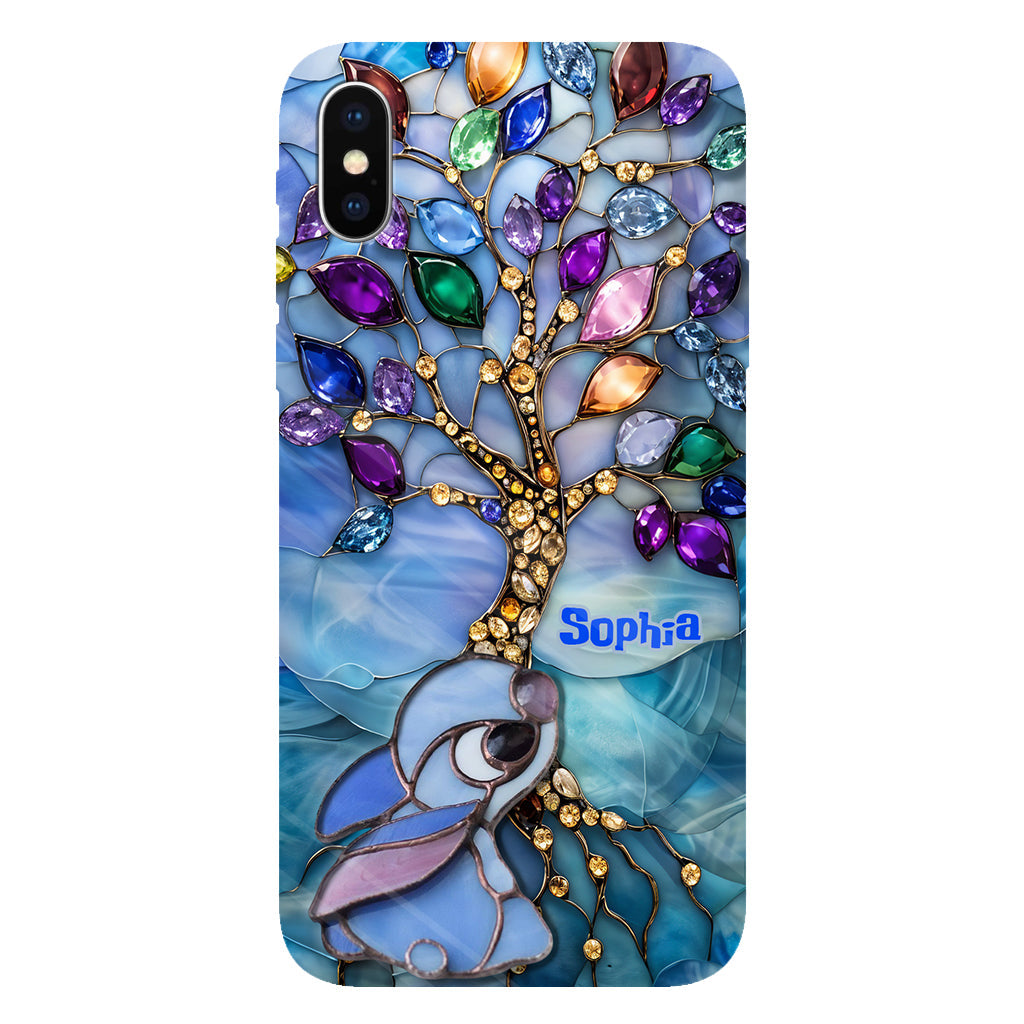 Ohana Blue - Personalized Ohana Full Print Phone Case