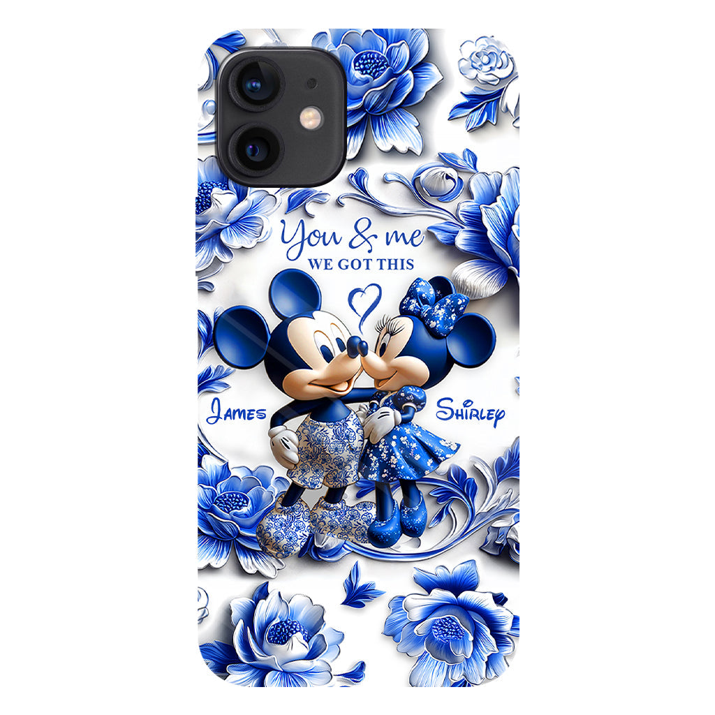 I Love You - Personalized Mouse Full Print Phone Case