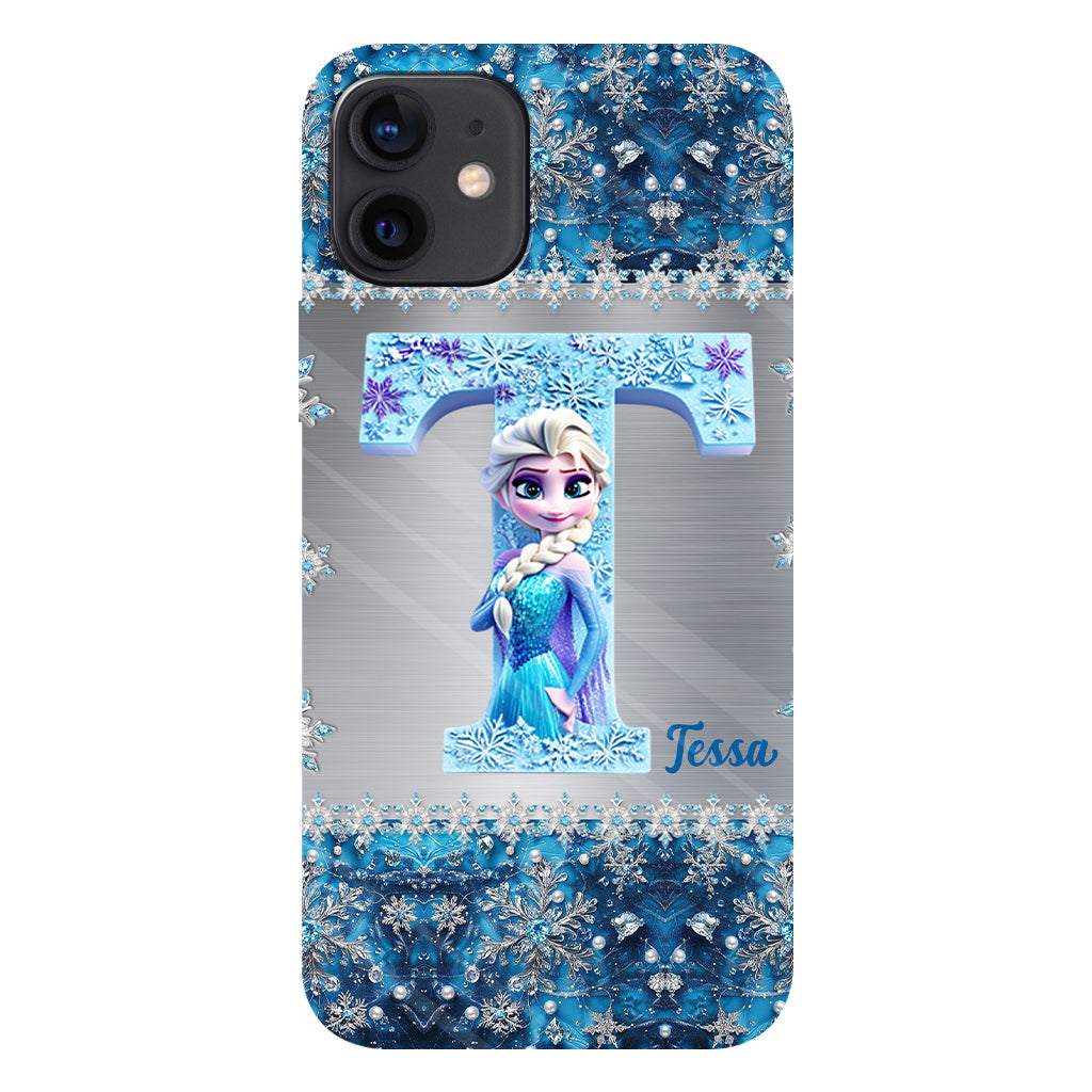 Snowflake Princess - Personalized Full Print Phone Case