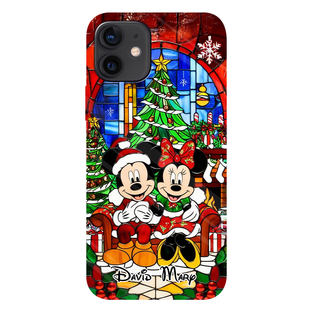 Very Merry Christmas - Personalized Mouse Full Print Phone Case