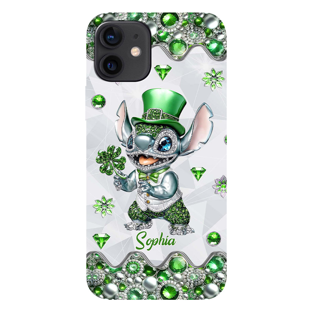 Lucky Shamrock - Personalized Ohana Full Print Phone Case