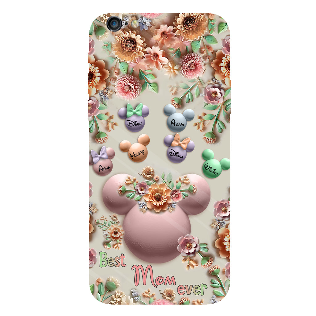 Best Mom / Grandma Ever - Personalized Mouse Full Print Phone Case