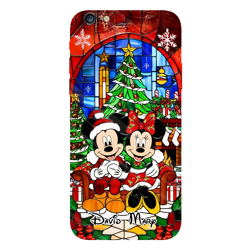 Very Merry Christmas - Personalized Mouse Full Print Phone Case
