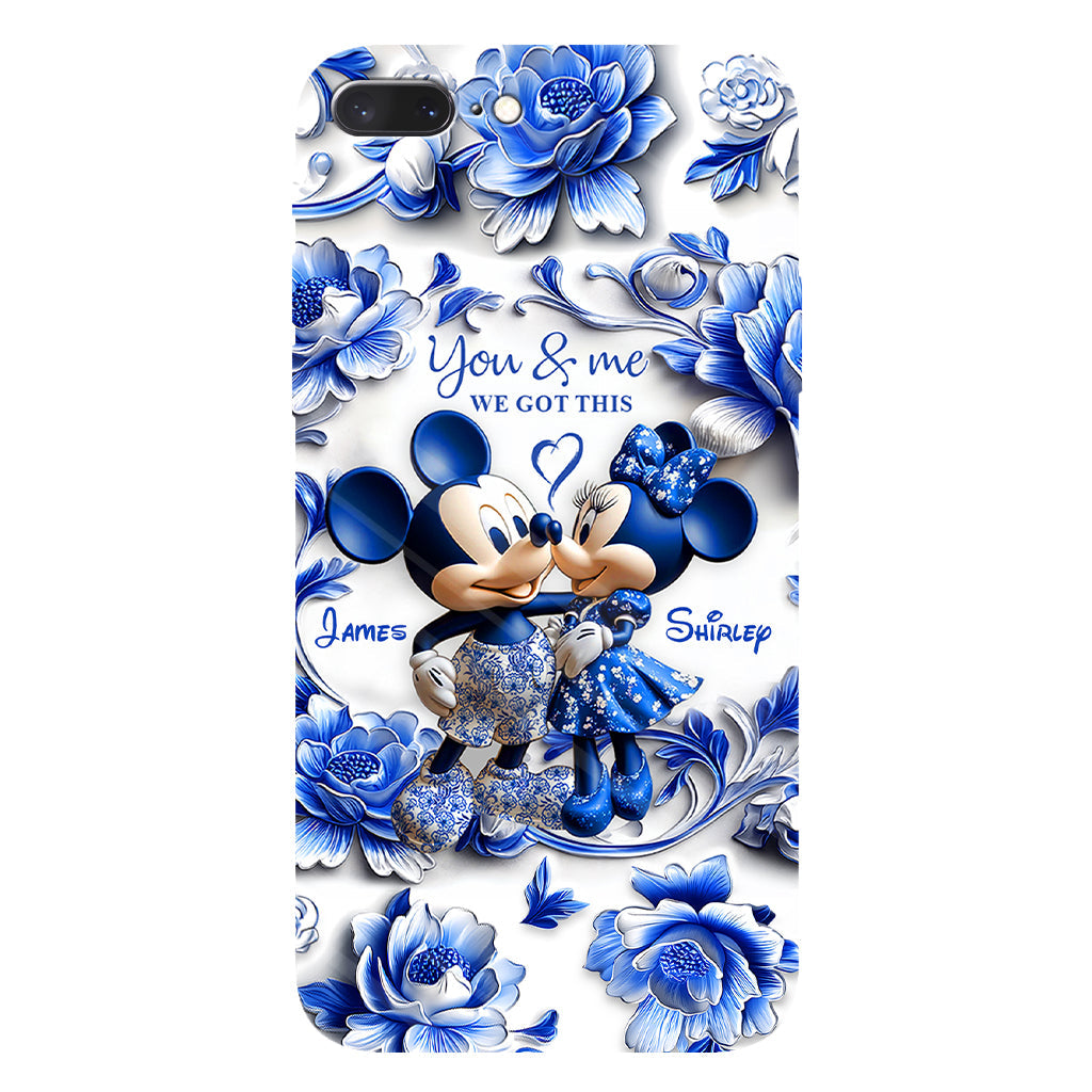 I Love You - Personalized Mouse Full Print Phone Case
