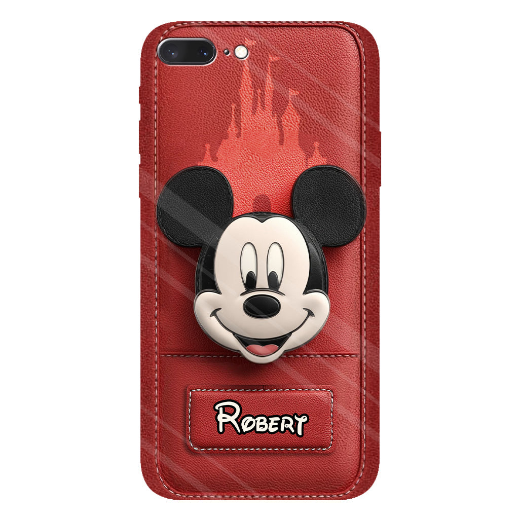 Dream Magic Custom Name - Personalized Full Print Mouse Phone Case & Phone Grip
