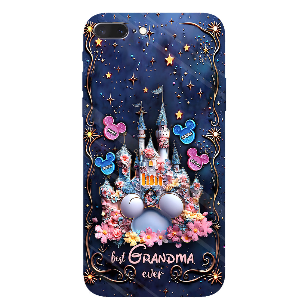Best Grandma / Mom Ever - Personalized Mouse Full Print Phone Case