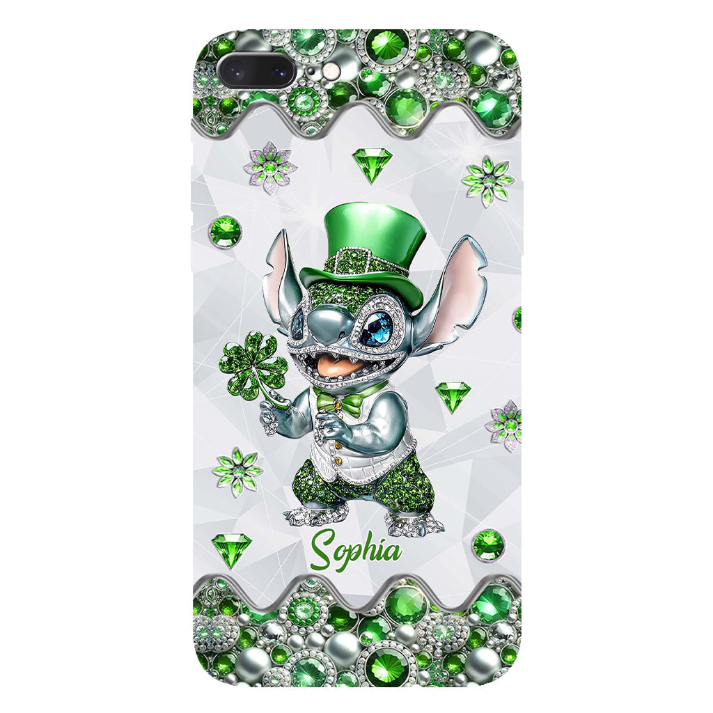 Lucky Shamrock - Personalized Ohana Full Print Phone Case
