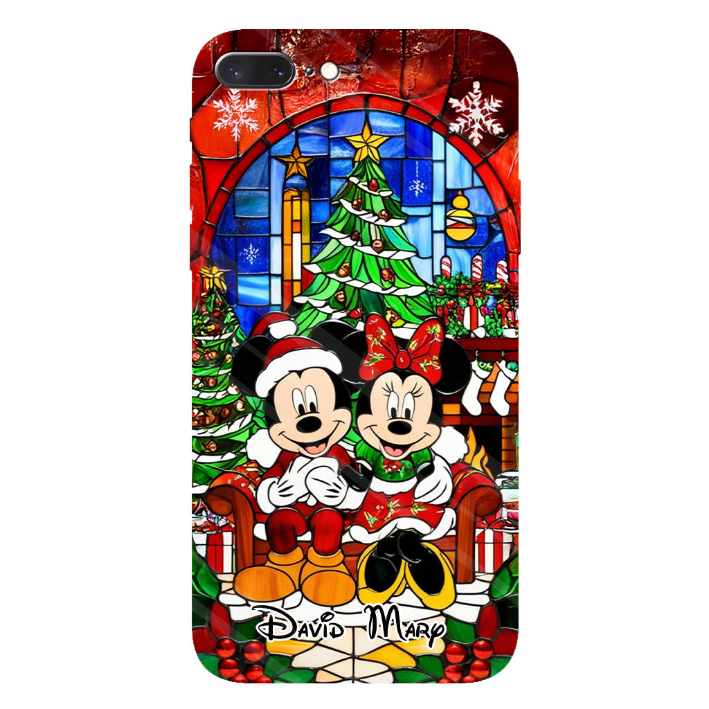 Very Merry Christmas - Personalized Mouse Full Print Phone Case