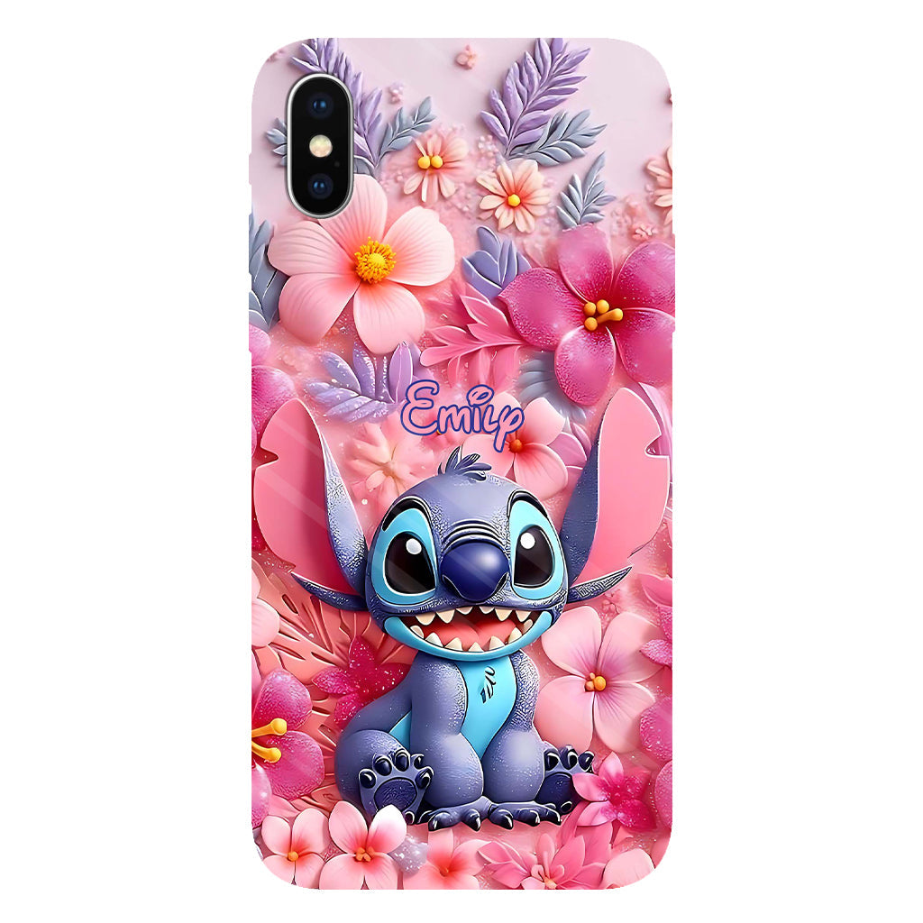 Floral Ohana - Personalized Ohana Full Print Phone Case
