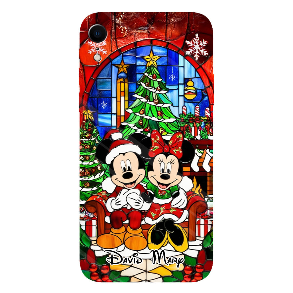 Very Merry Christmas - Personalized Mouse Full Print Phone Case