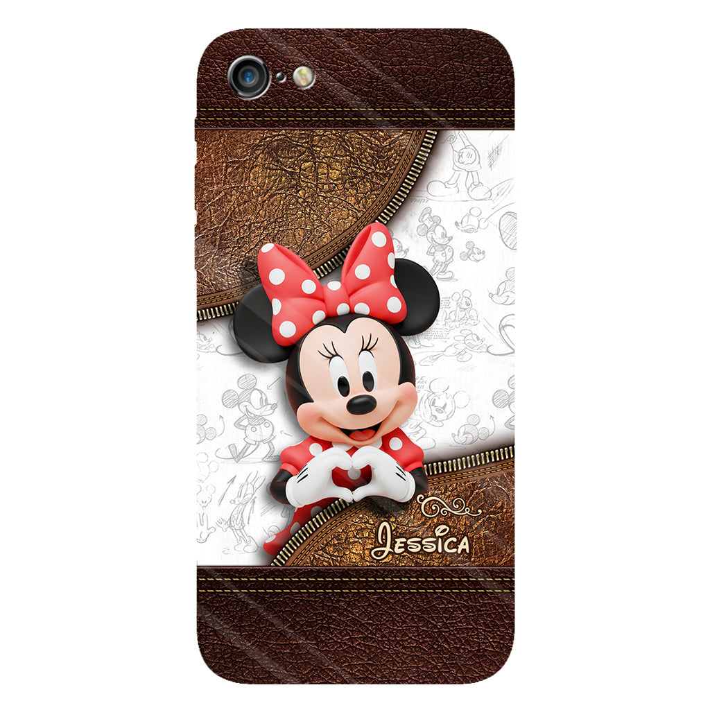 Magical Mouse Ears - Personalized Mouse Full Print Phone Case