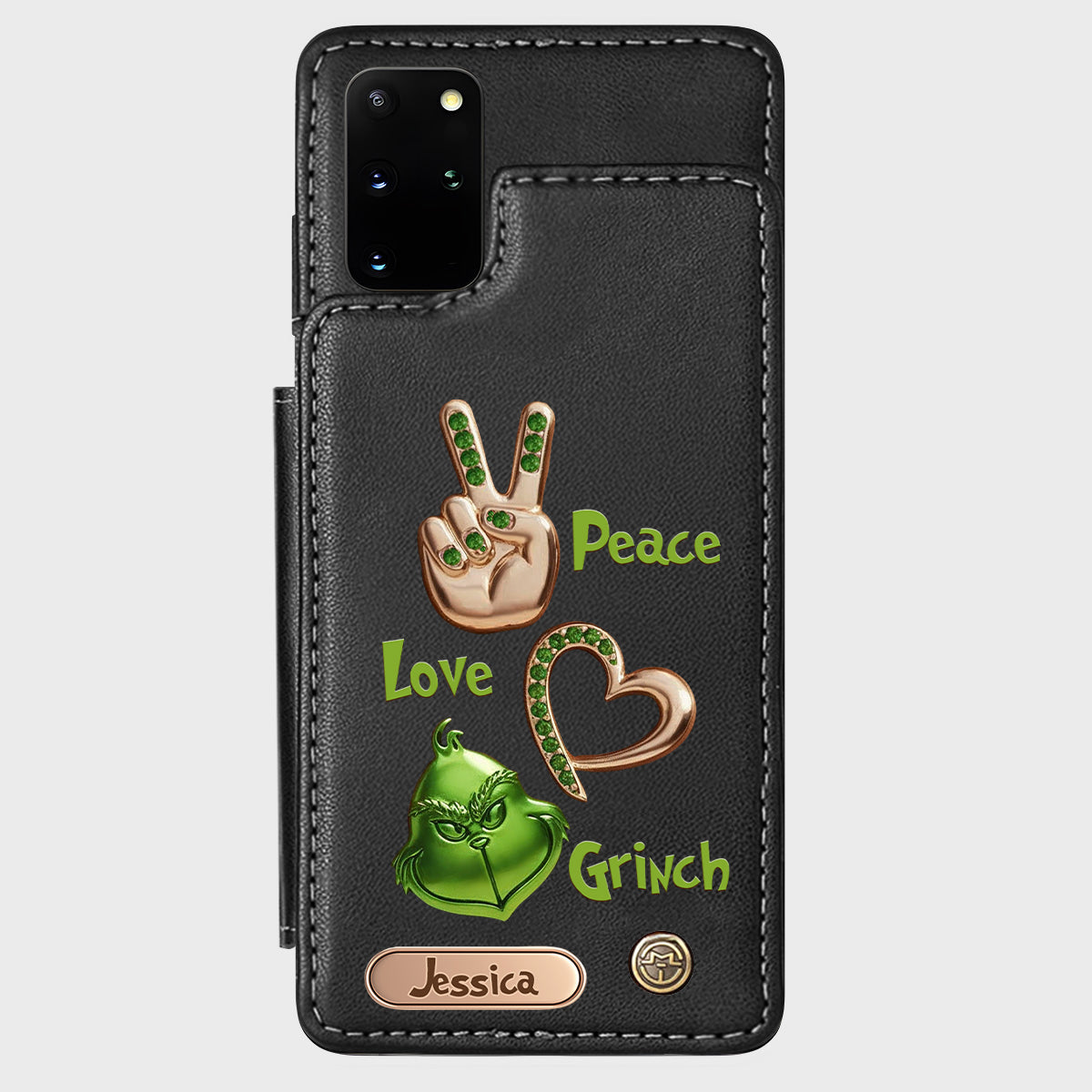 Merry Christmas - Personalized Stole Christmas Wallet Phone Case