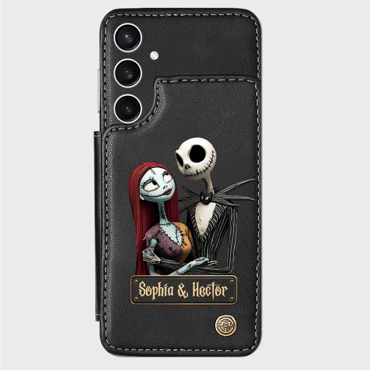 Nightmare Couple - Personalized Nightmare Wallet Phone Case
