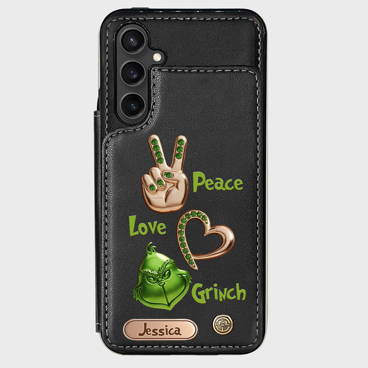 Merry Christmas - Personalized Stole Christmas Wallet Phone Case