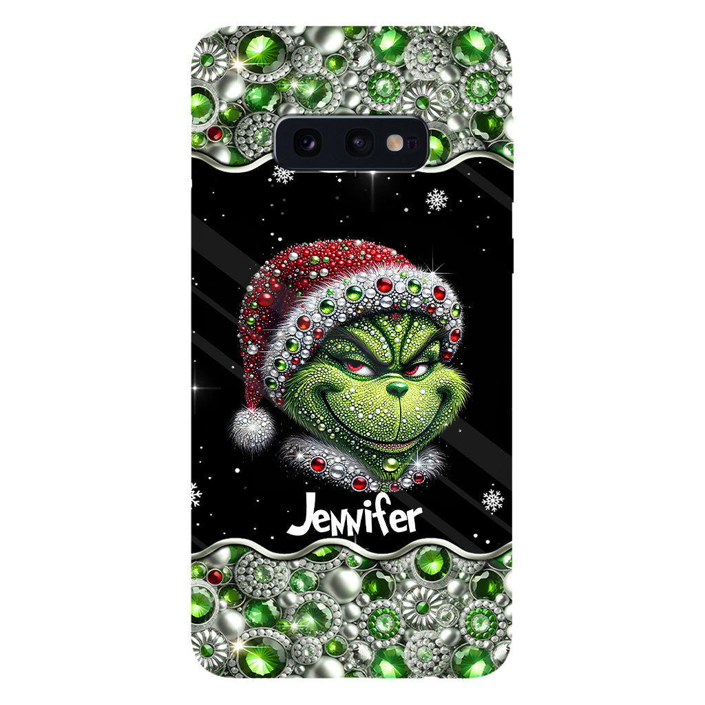 Merry Grinchmas - Personalized Stole Christmas Full Print Phone Case