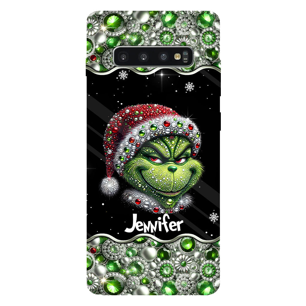 Merry Grinchmas - Personalized Stole Christmas Full Print Phone Case