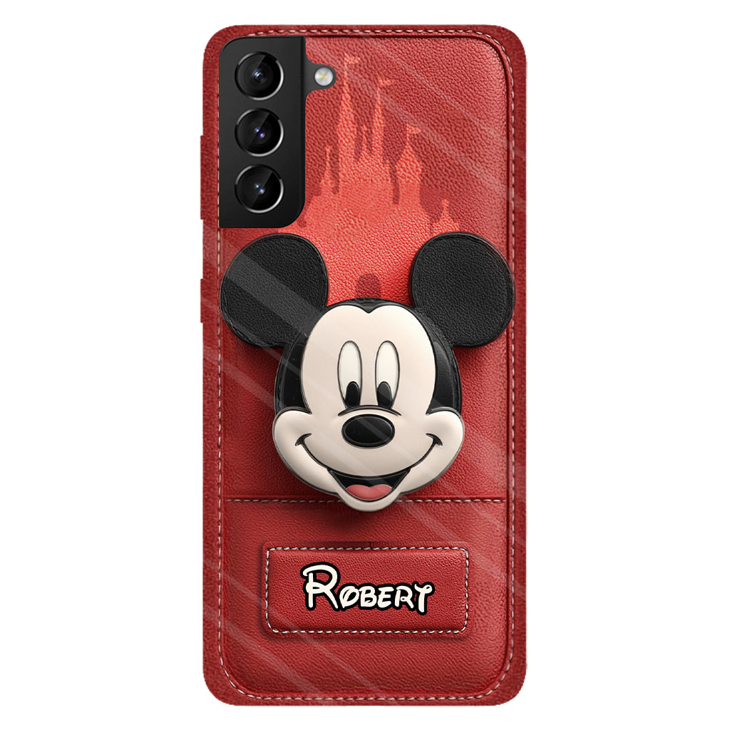 Dream Magic Custom Name - Personalized Full Print Mouse Phone Case & Phone Grip