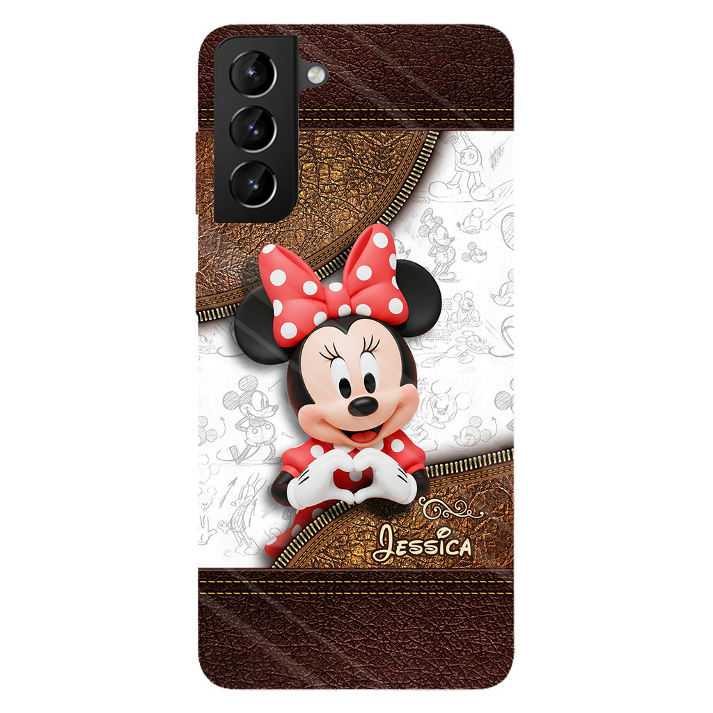 Magical Mouse Ears - Personalized Mouse Full Print Phone Case