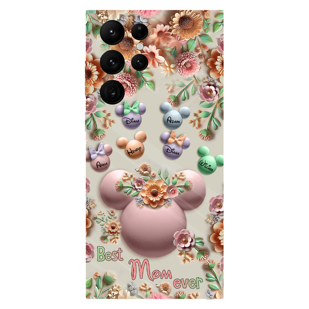 Best Mom / Grandma Ever - Personalized Mouse Full Print Phone Case