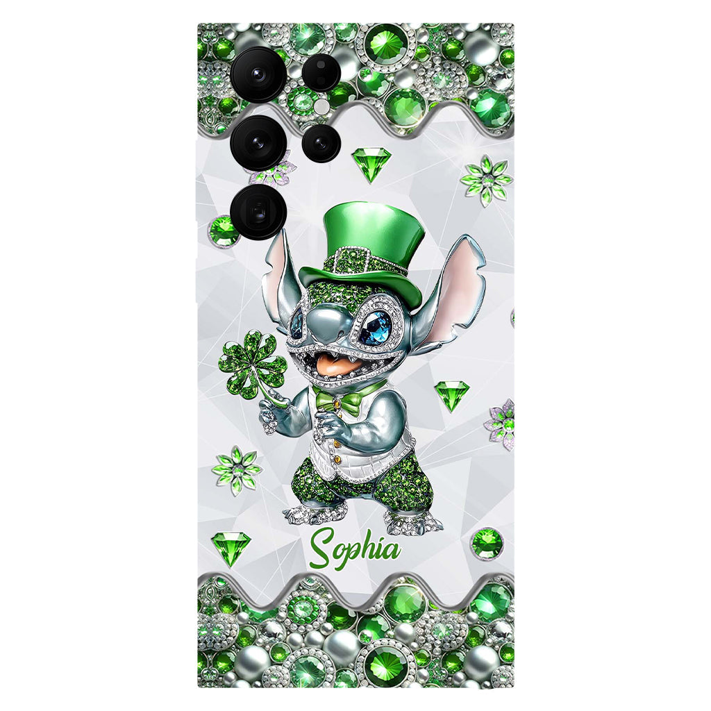 Lucky Shamrock - Personalized Ohana Full Print Phone Case