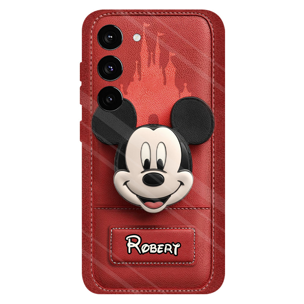 Dream Magic Custom Name - Personalized Full Print Mouse Phone Case & Phone Grip