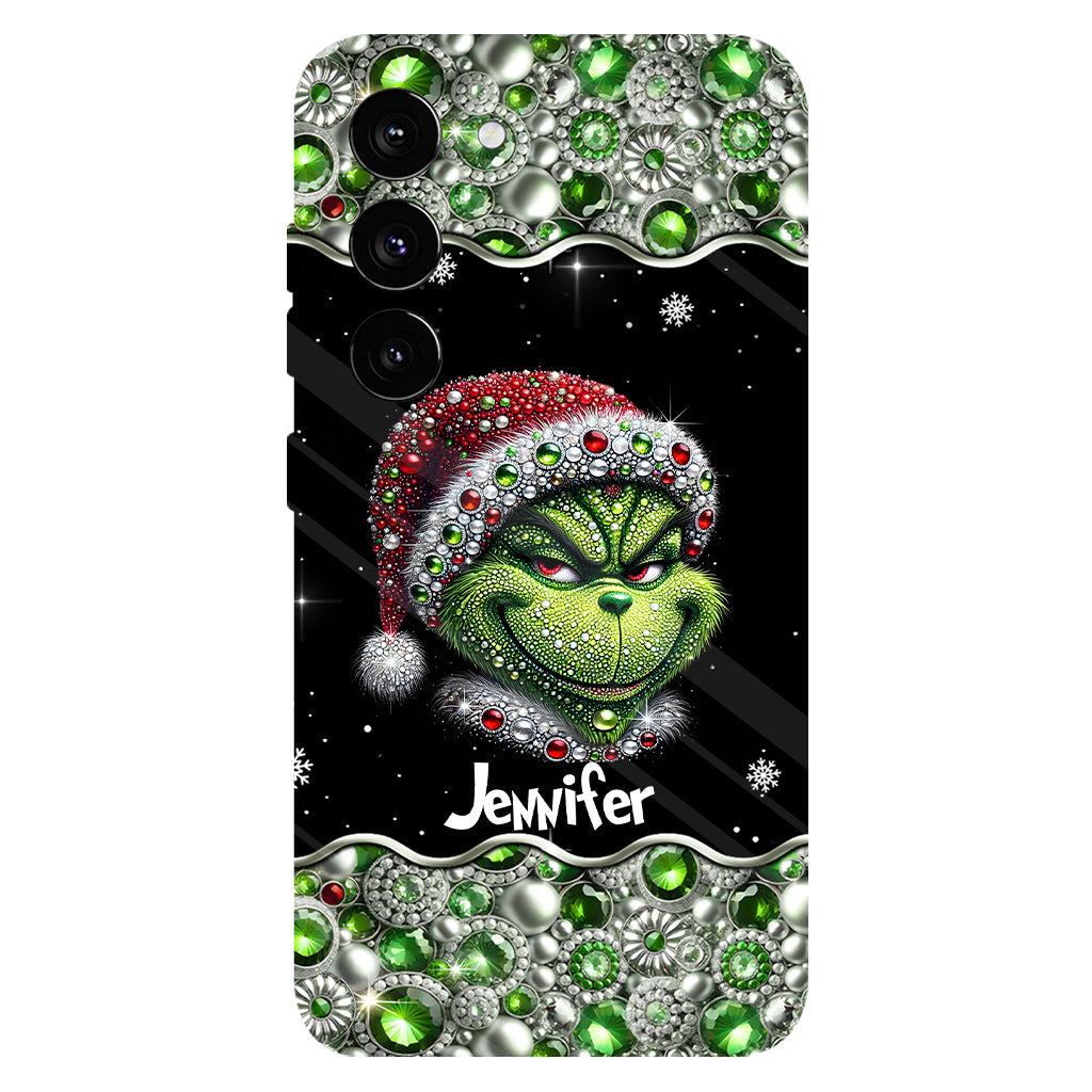 Merry Grinchmas - Personalized Stole Christmas Full Print Phone Case