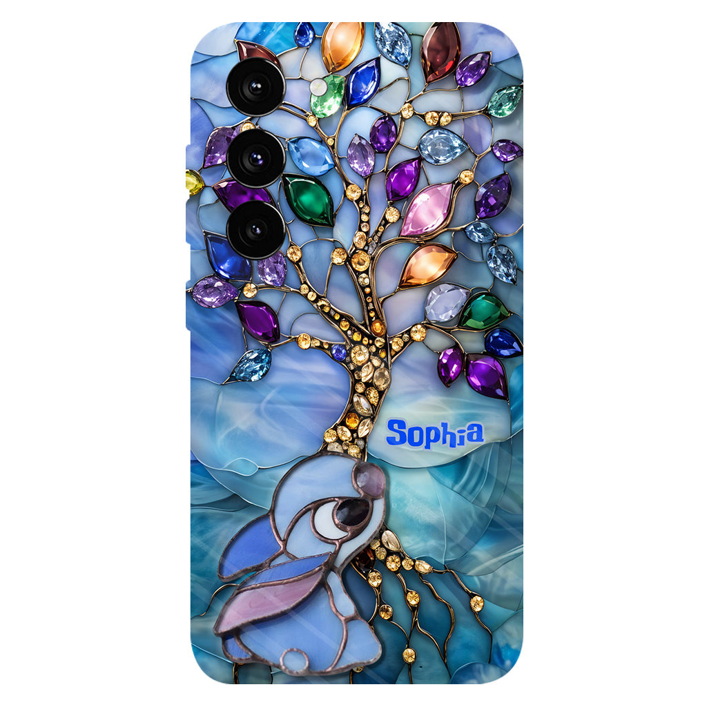 Ohana Blue - Personalized Ohana Full Print Phone Case