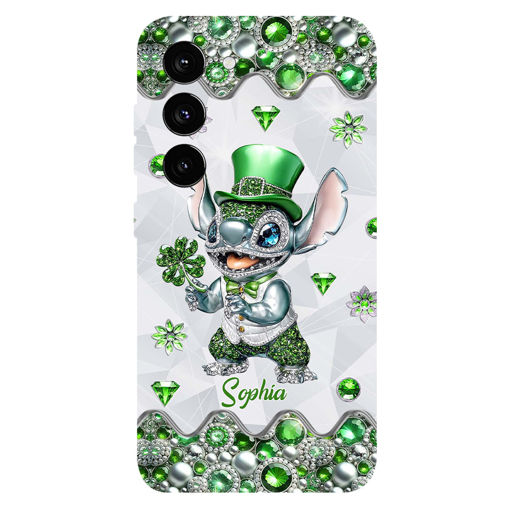Lucky Shamrock - Personalized Ohana Full Print Phone Case