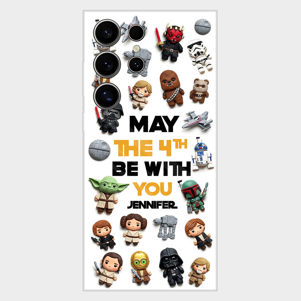 May The 4th Be With You - Personalized The Force Full Print Phone Case