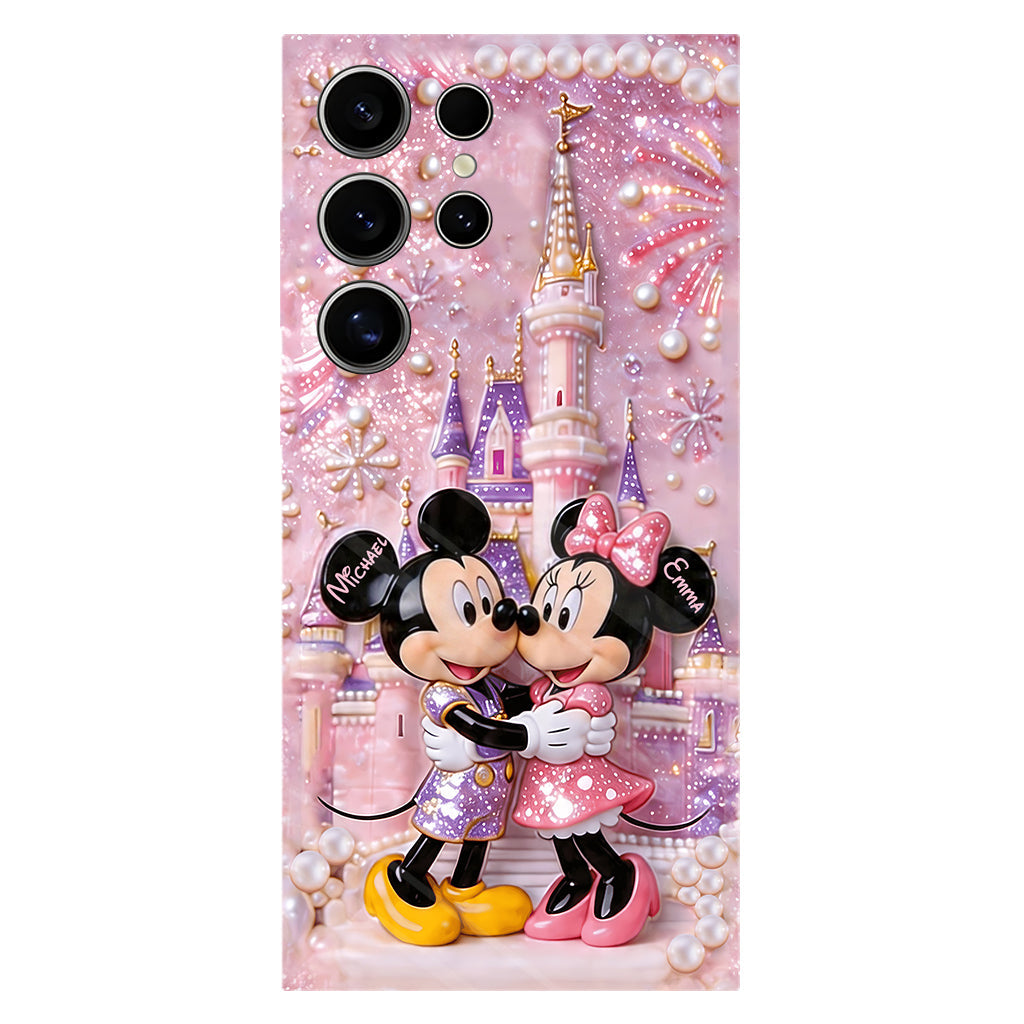 Cartoon Mouse Lovers Gift - Personalized Dream Trip Full Print Phone Case